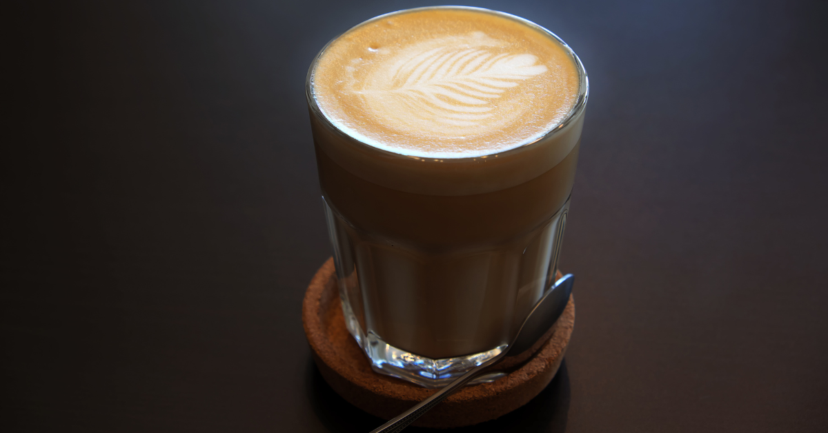 flat white coffee