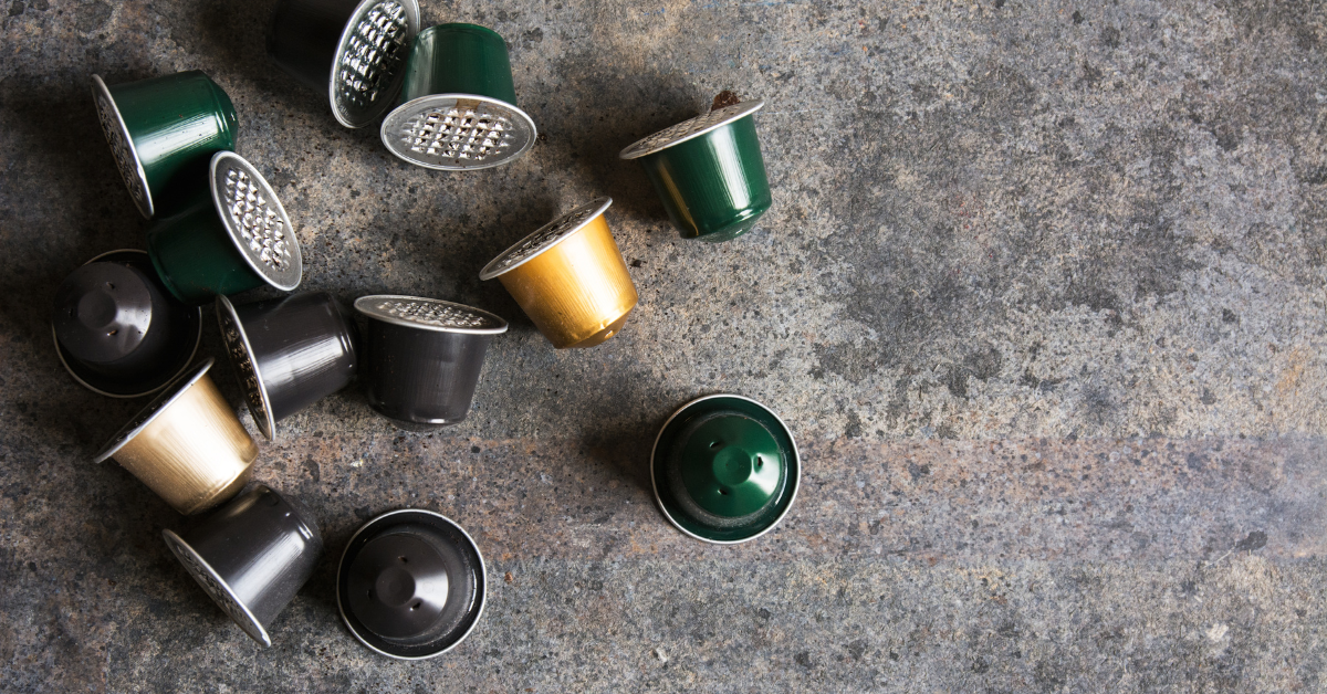 used coffee capsules