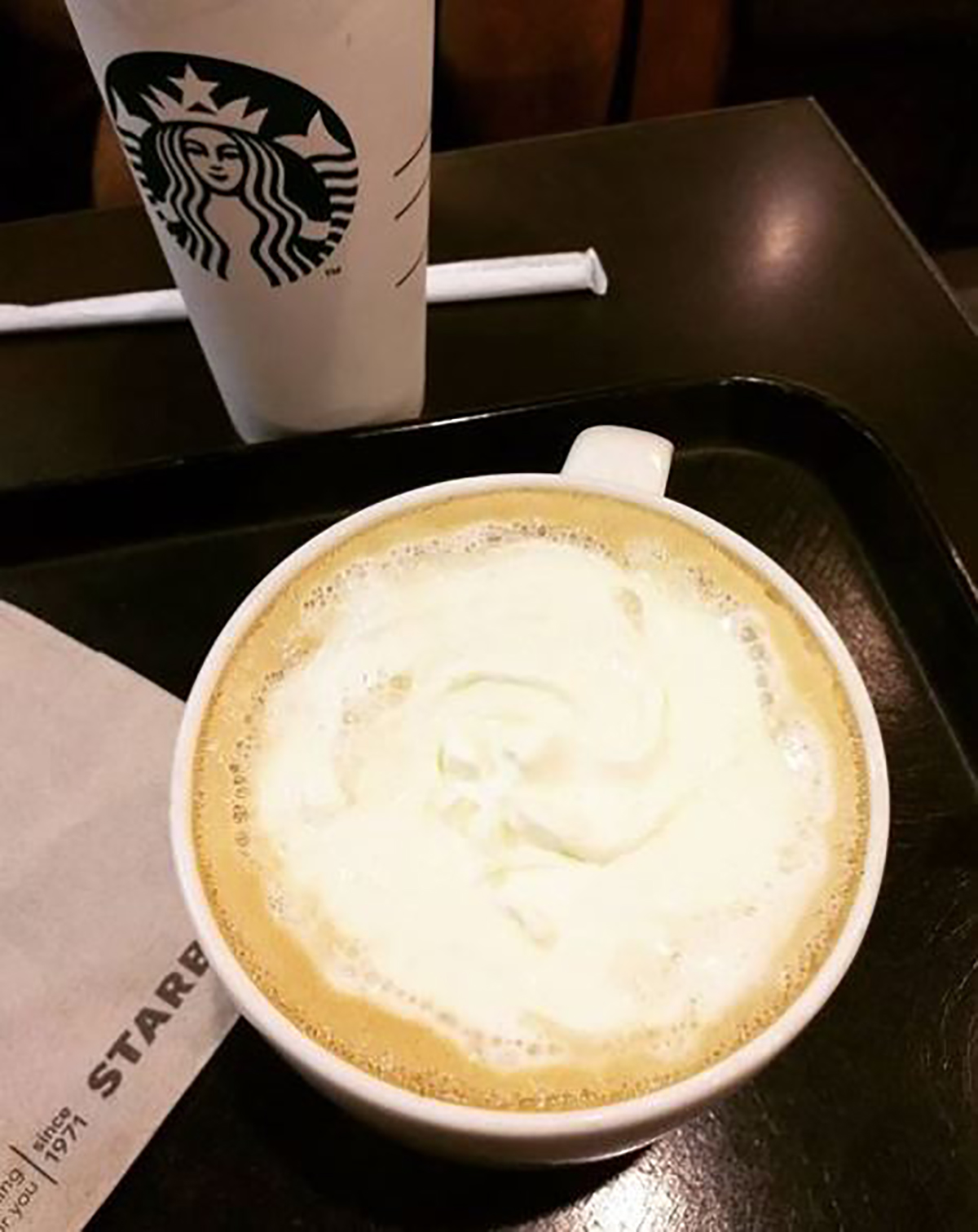 Hot White Chocolate Mocha