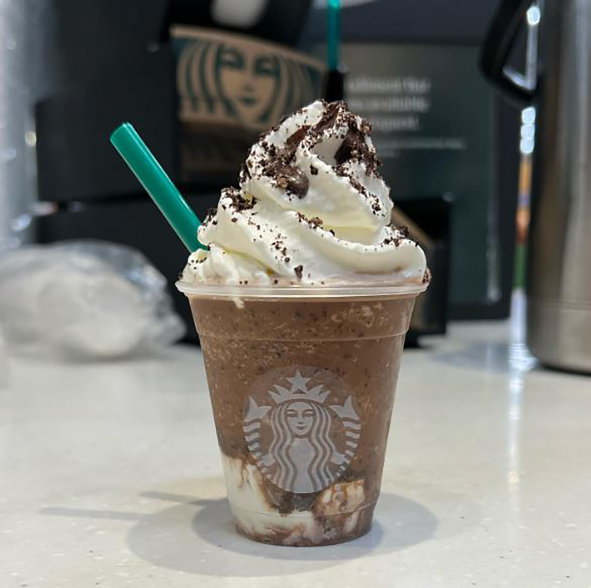 Mocha Cookie Crumble Frappuccino