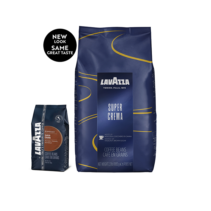 Lavazza Super Crema Whole Bean Coffee 