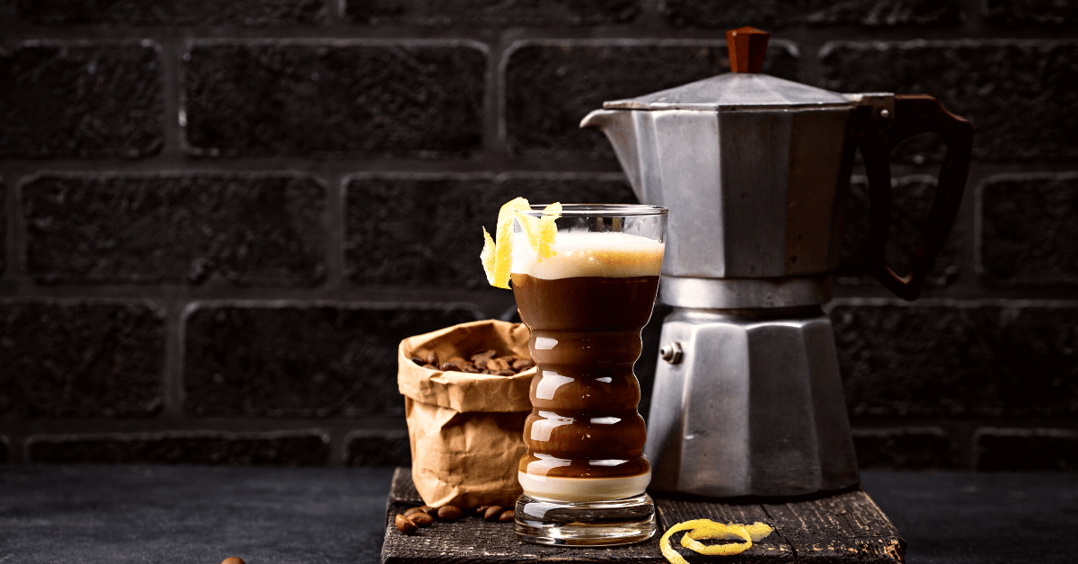 barraquito and moka pot