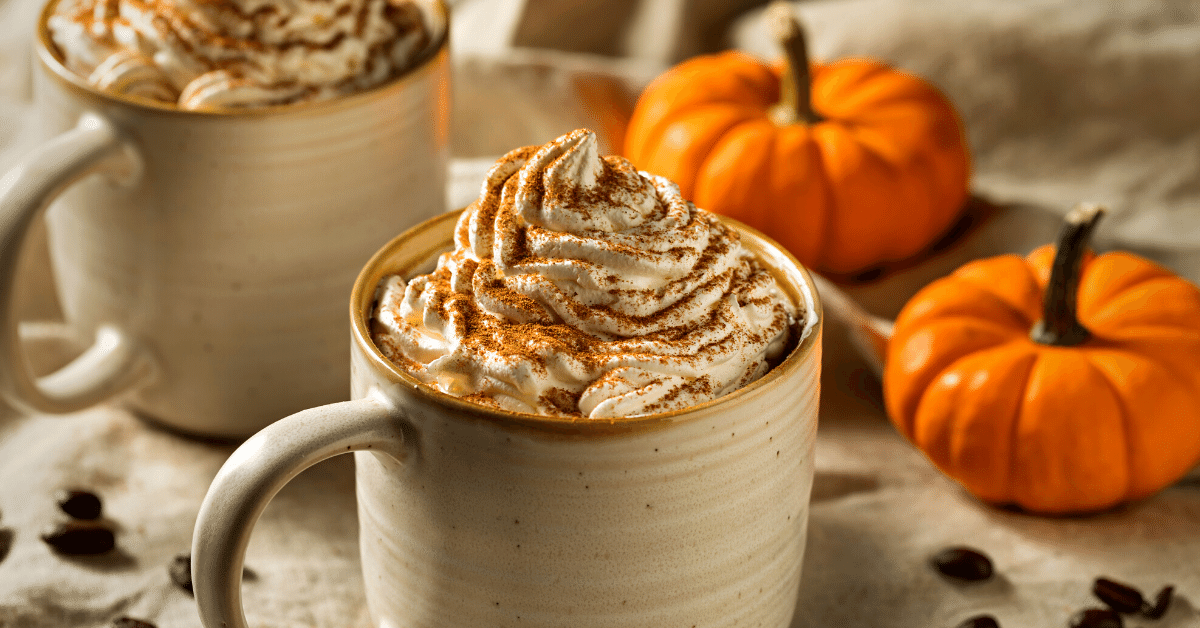 pumpkin spice latte coffee