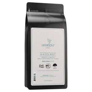 Lifeboost Hazelnut Whole Bean Coffee 