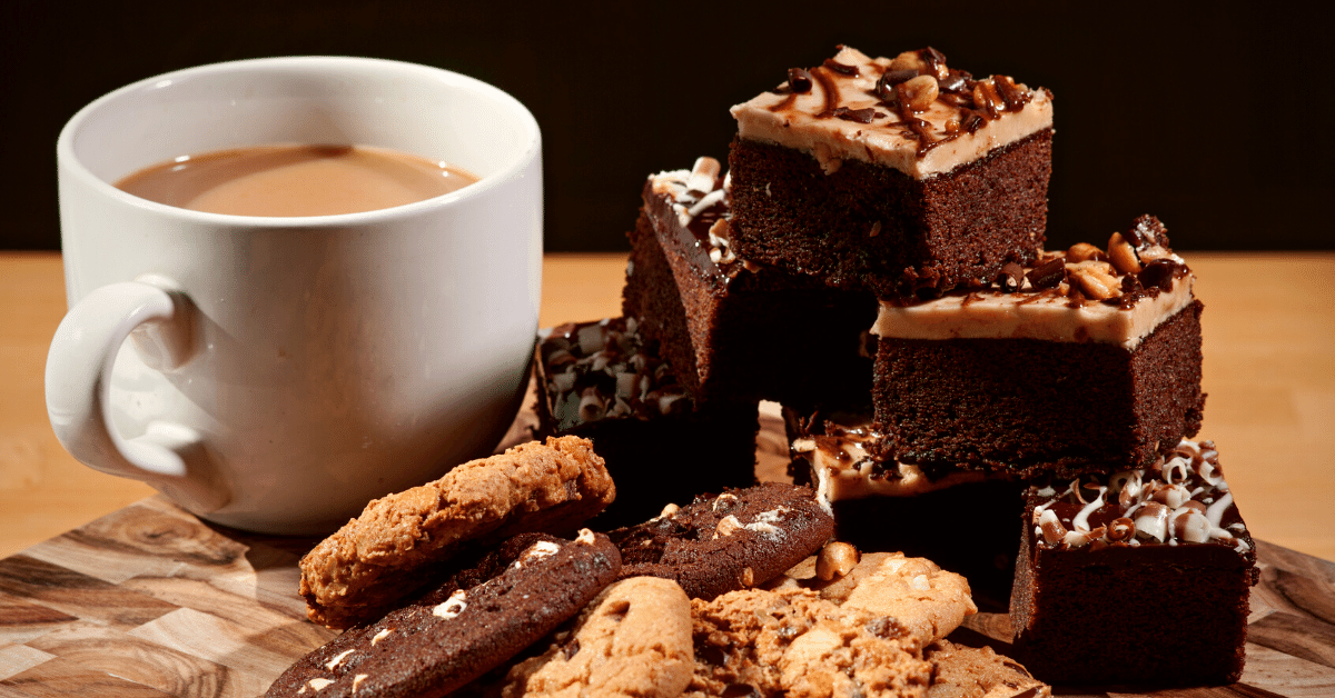 coffee and cookies