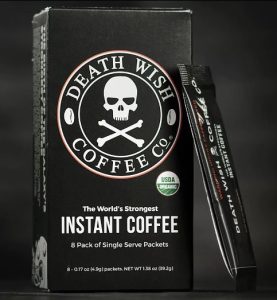 Death Wish Dark Roast Instant Coffee 