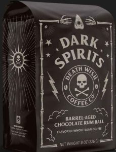 Death Wish Dark Spirits Chocolate Rum Ball Coffee 