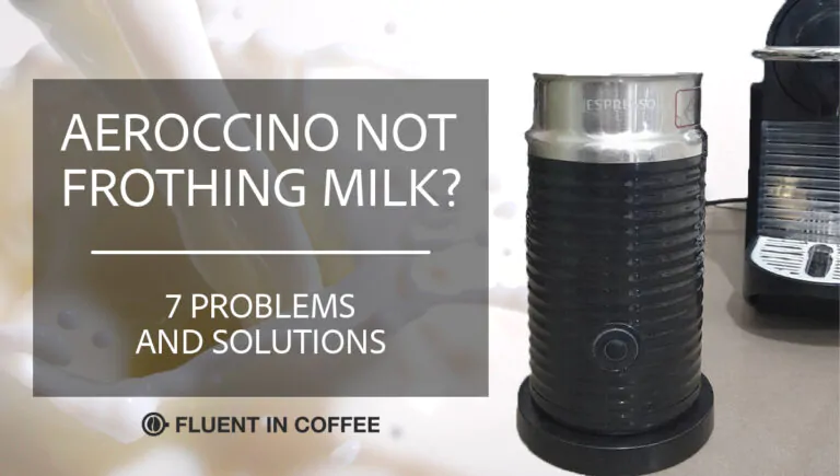 Aeroccino not frothing milk?