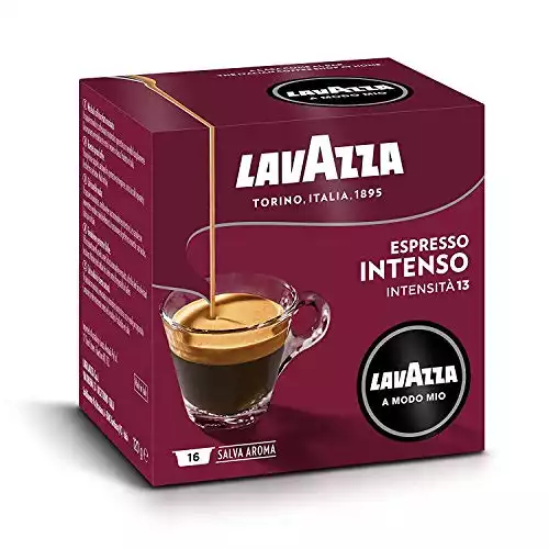 Lavazza A Modo Mio Espresso Intenso 160 Pods for Capsule Coffee Machine, Medium