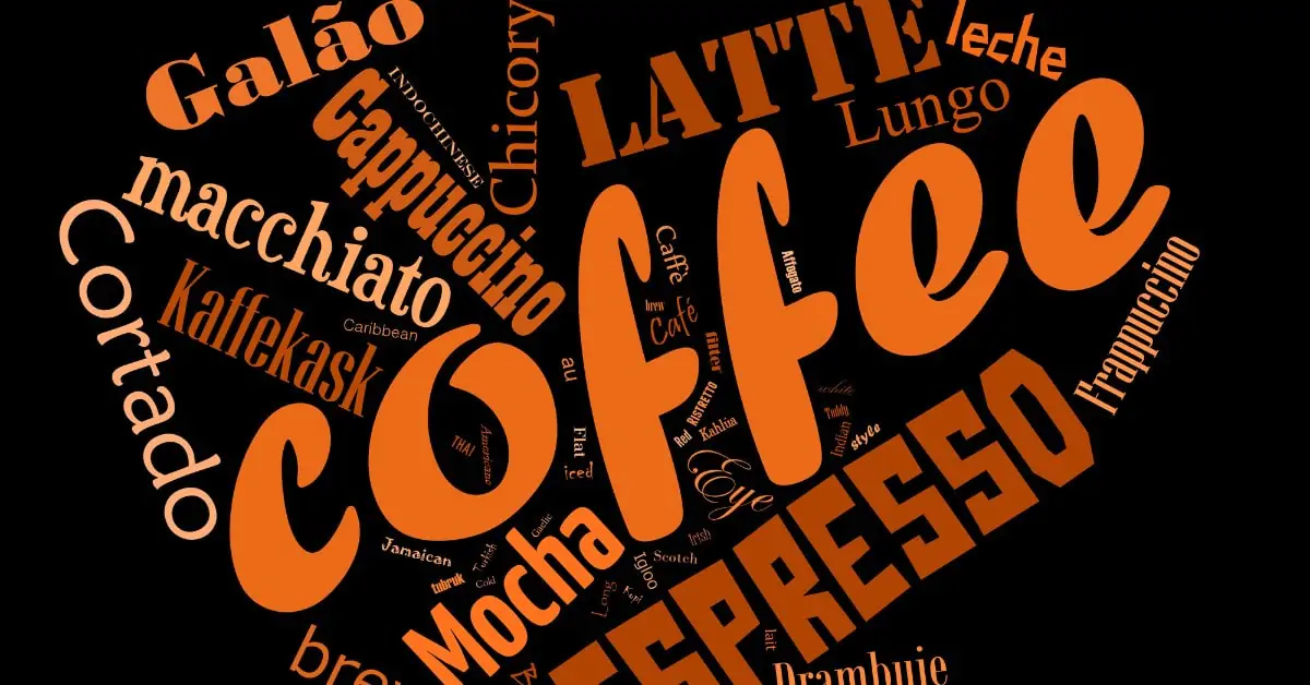 coffee slang terms