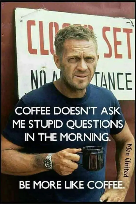 be more like coffee