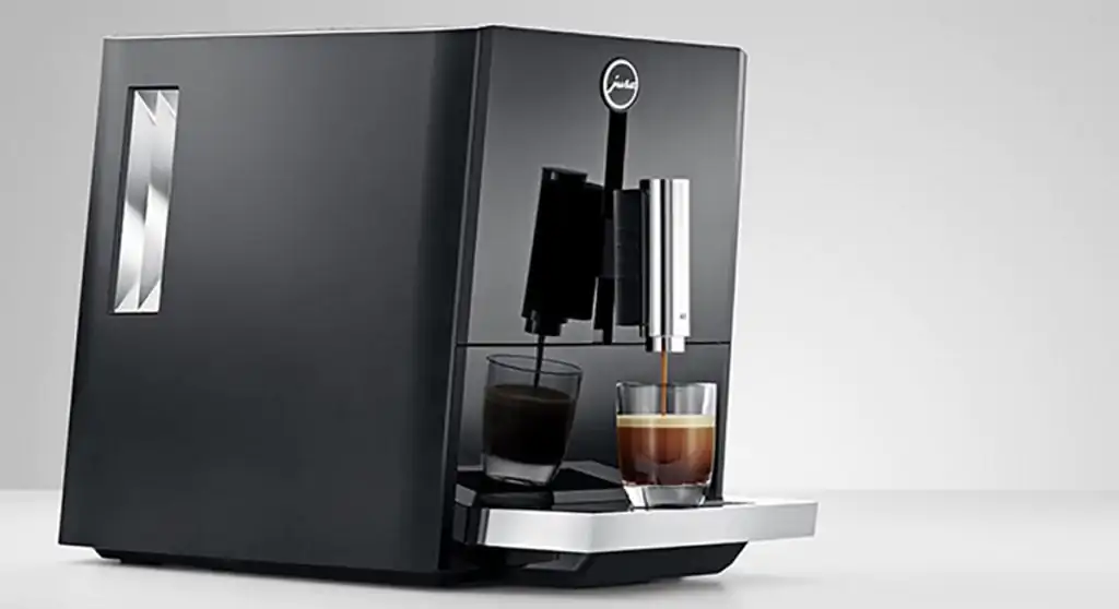 black jura coffee machine
