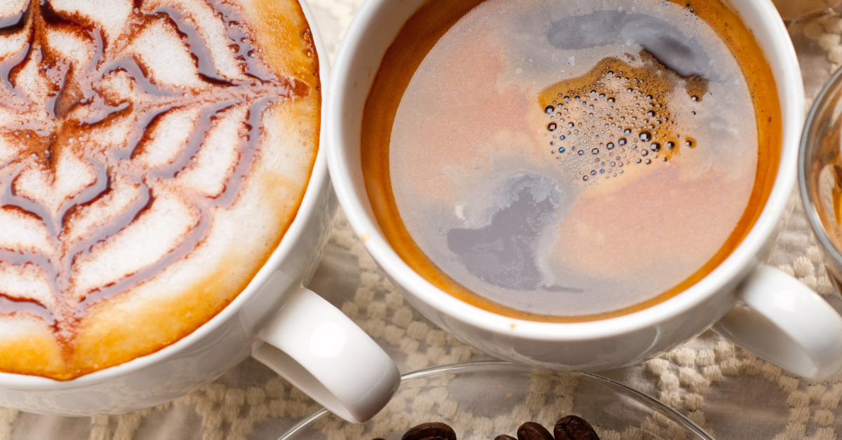 latte vs coffee