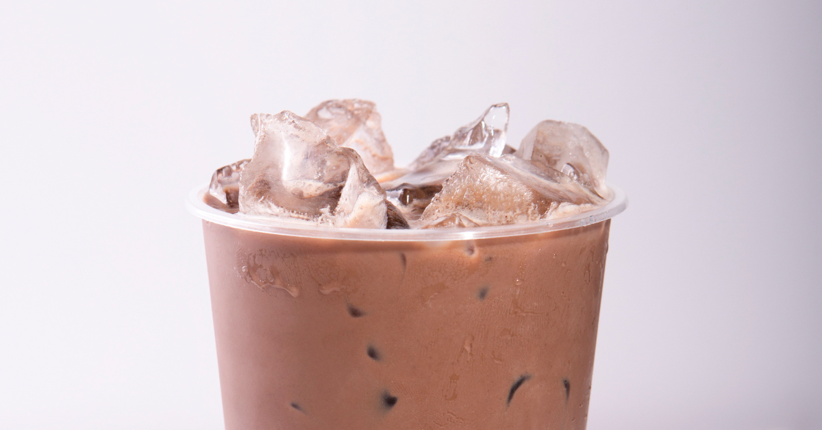 iced chocolate coffee