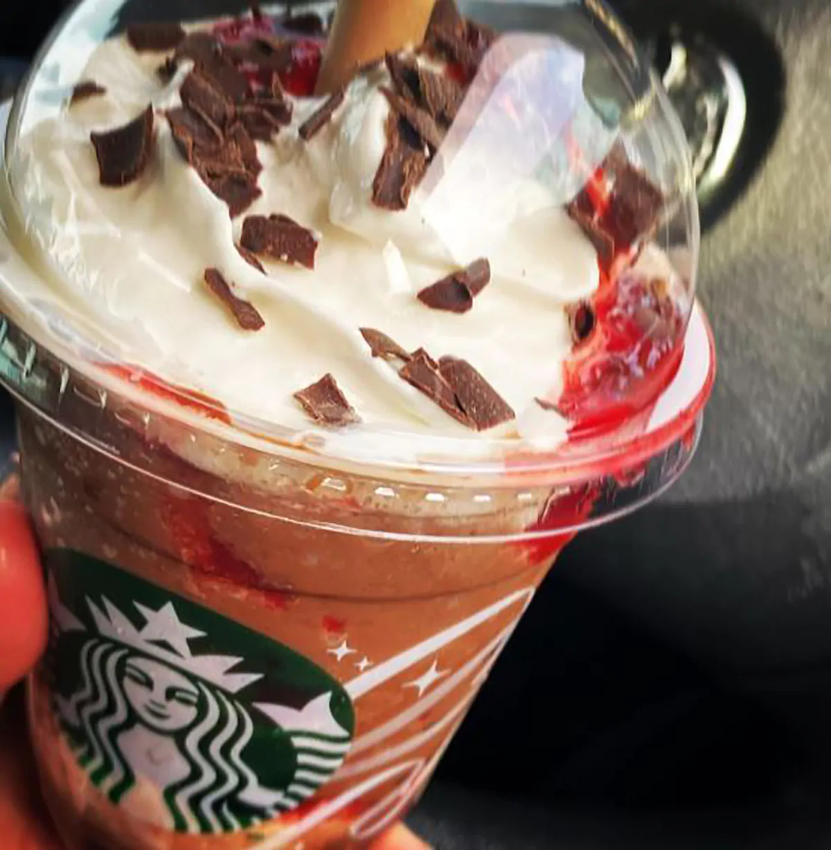 Chocolate Covered Strawberry Frappuccino
