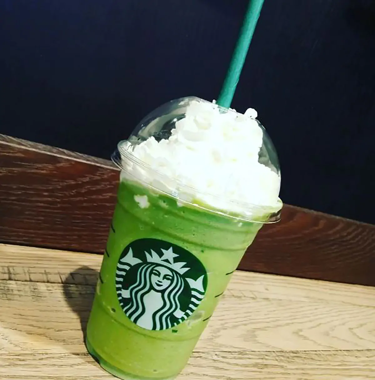 Green Vanilla Frappuccino