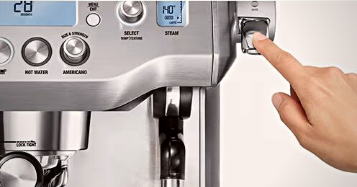 breville espresso machine design