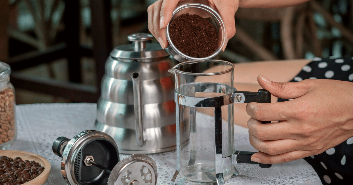 can you use regular ground coffee in a french press
