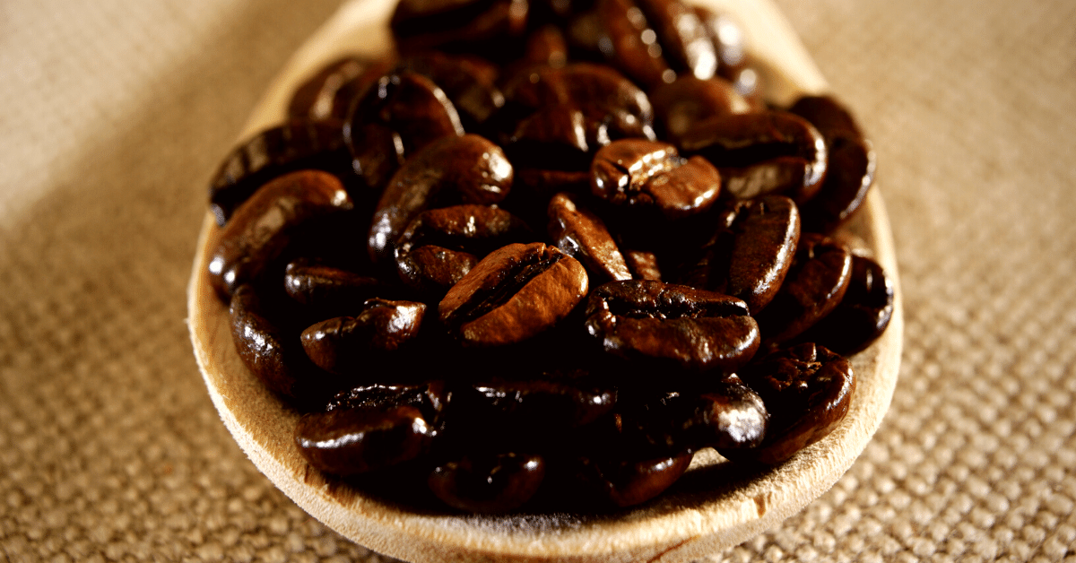 dark roast coffee beans