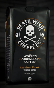 Death Wish Whole Bean Medium Roast Coffee