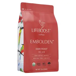 Lifeboost Embolden Dark Roast Coffee 