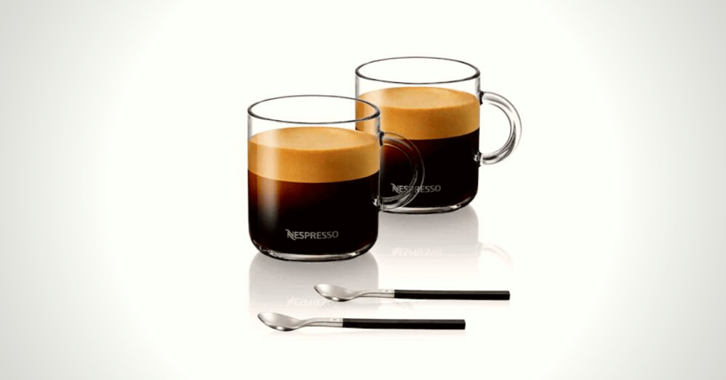 two gran lungo drinks