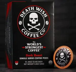 Death Wish Dark Roast Death Cups 