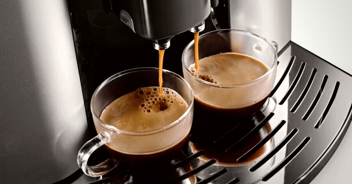 delonghi magnifica brewing coffee