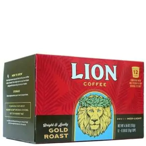 Lion Gold Roast Single Serve Coffee Pods 