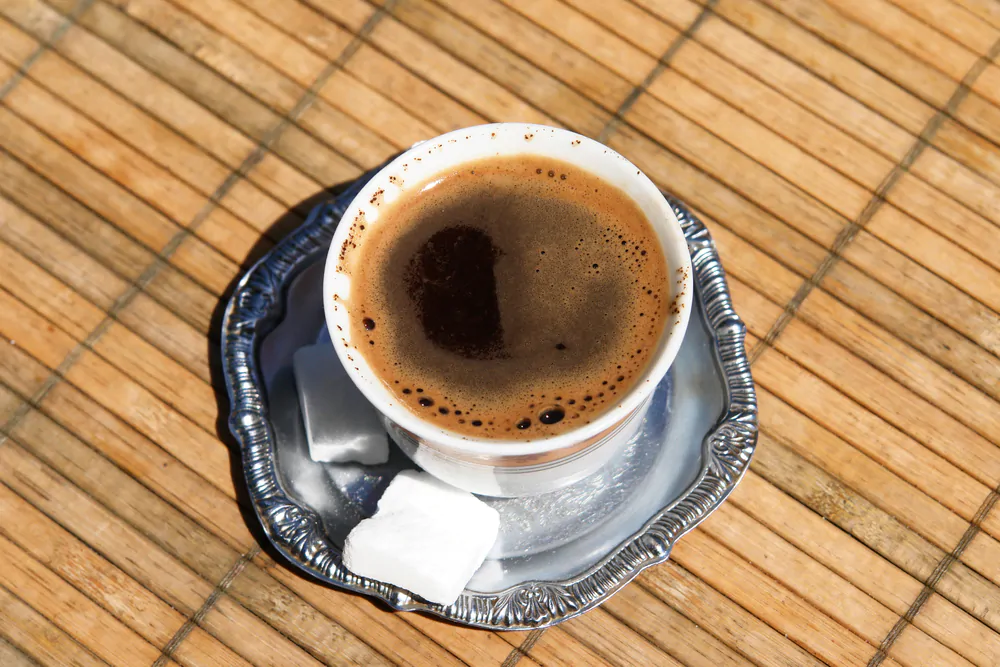 a cup of bosnian coffee